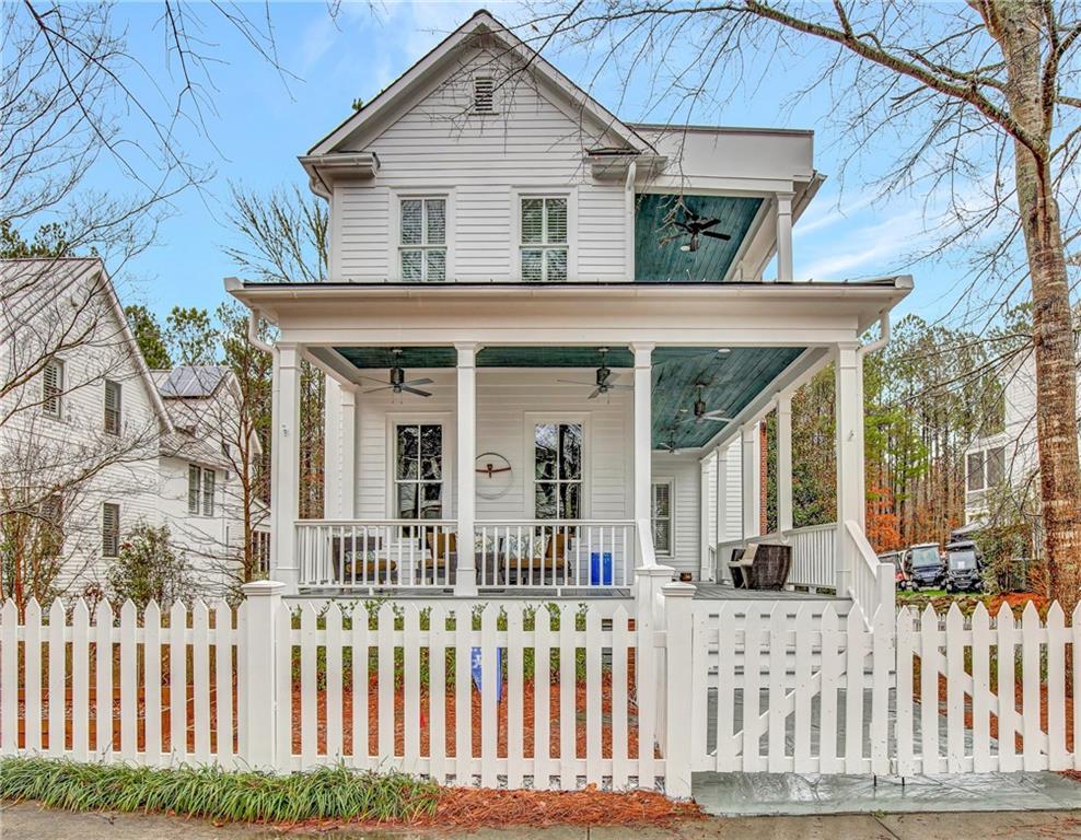 front view of a house