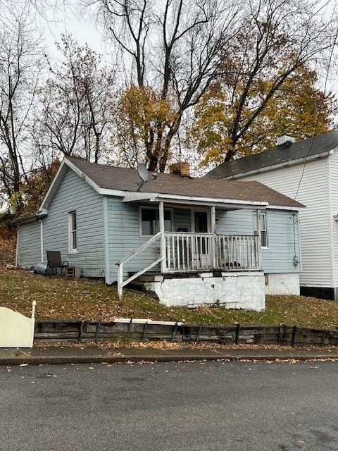 front view of house with a yard