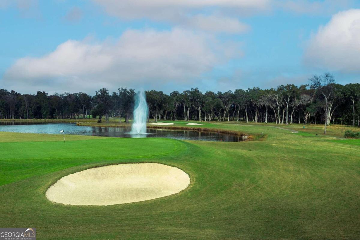 a view of a golf course