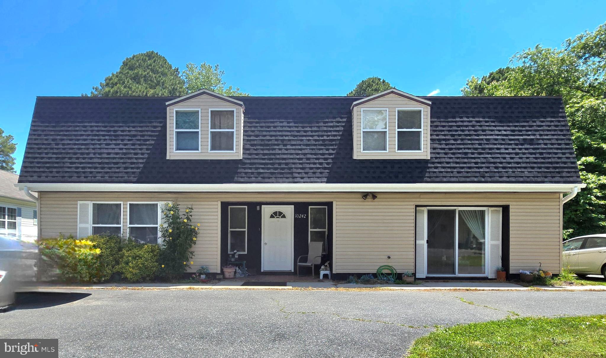 front view of a house