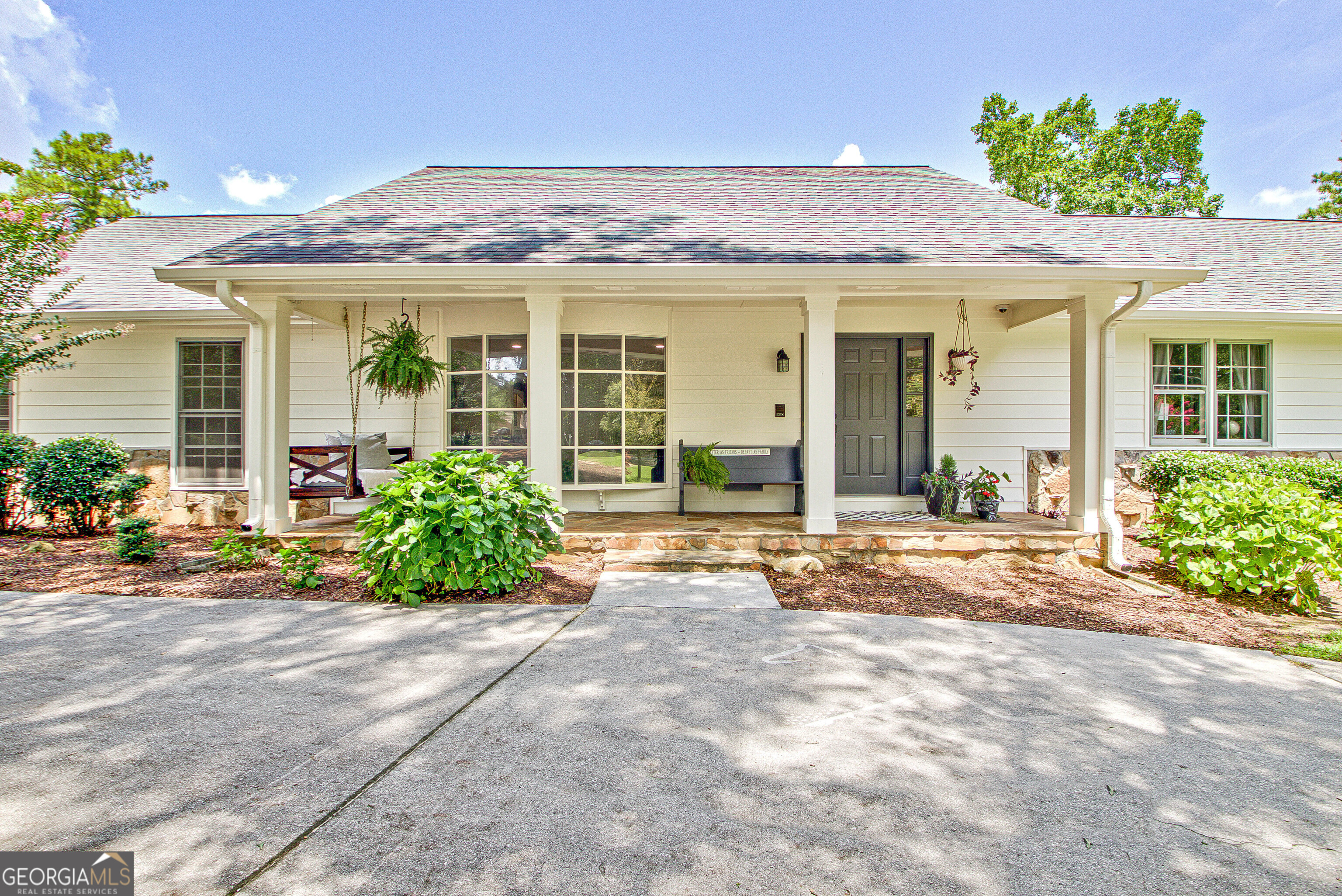 front view of a house