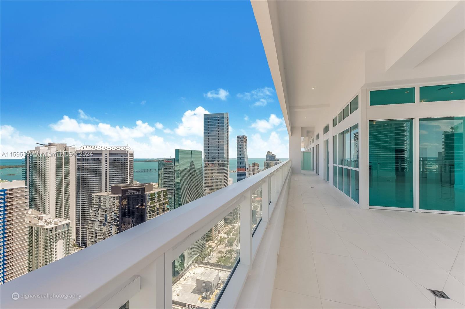 a view of balcony with city view