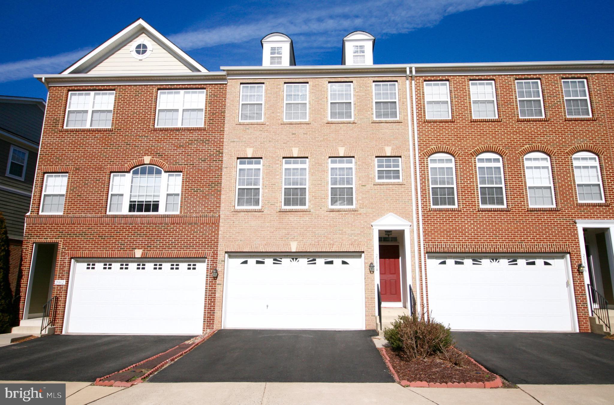 Front exterior, 2 car garage