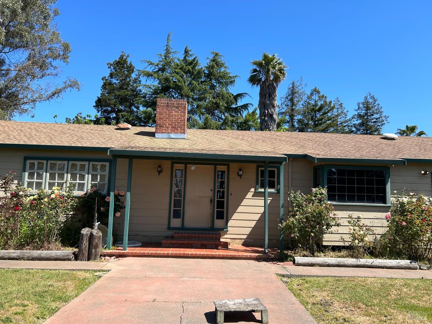 front view of a house