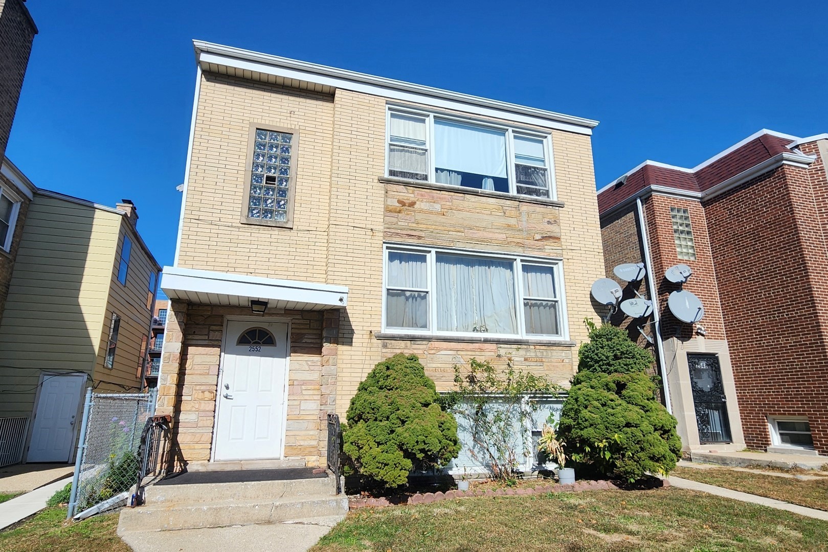 front view of a house