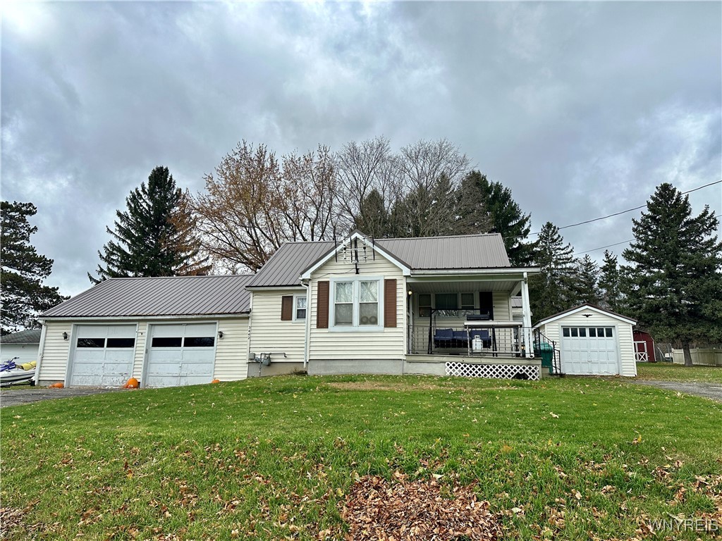 Front view of house