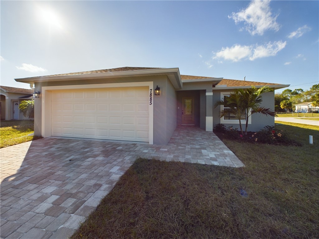 a view of a house with a patio