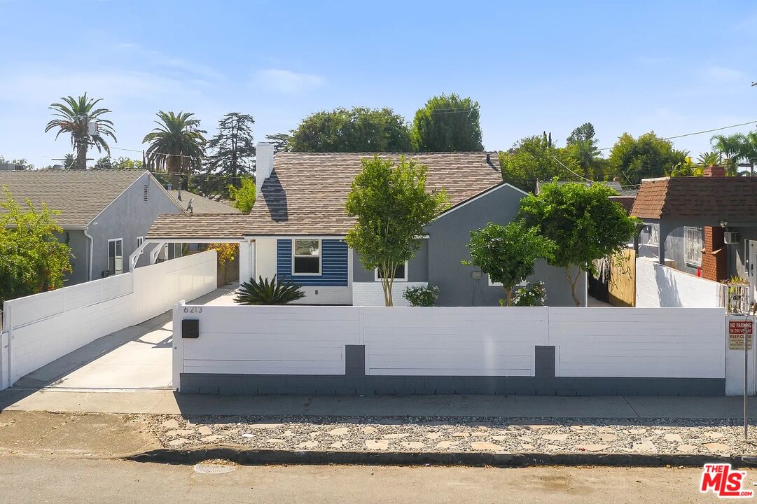 a view of a house with a patio