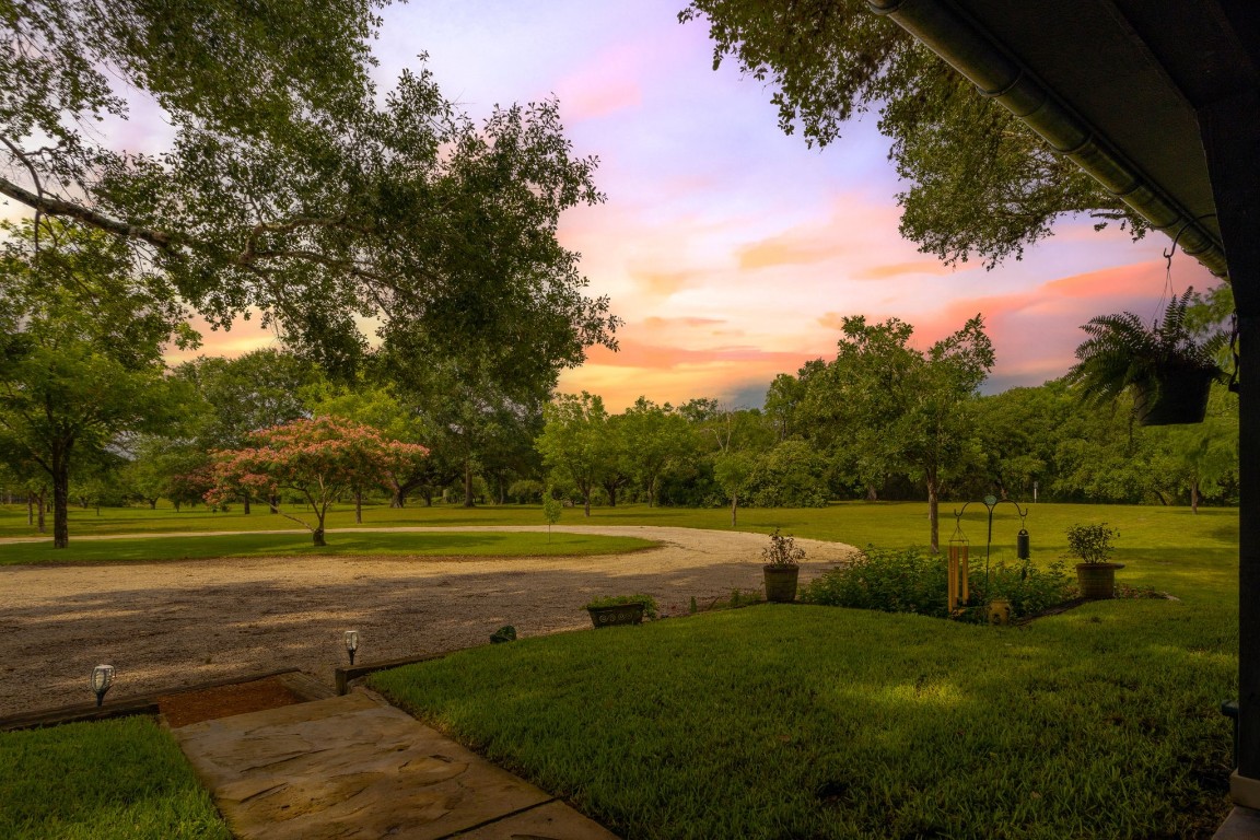 a view of outdoor space and city view