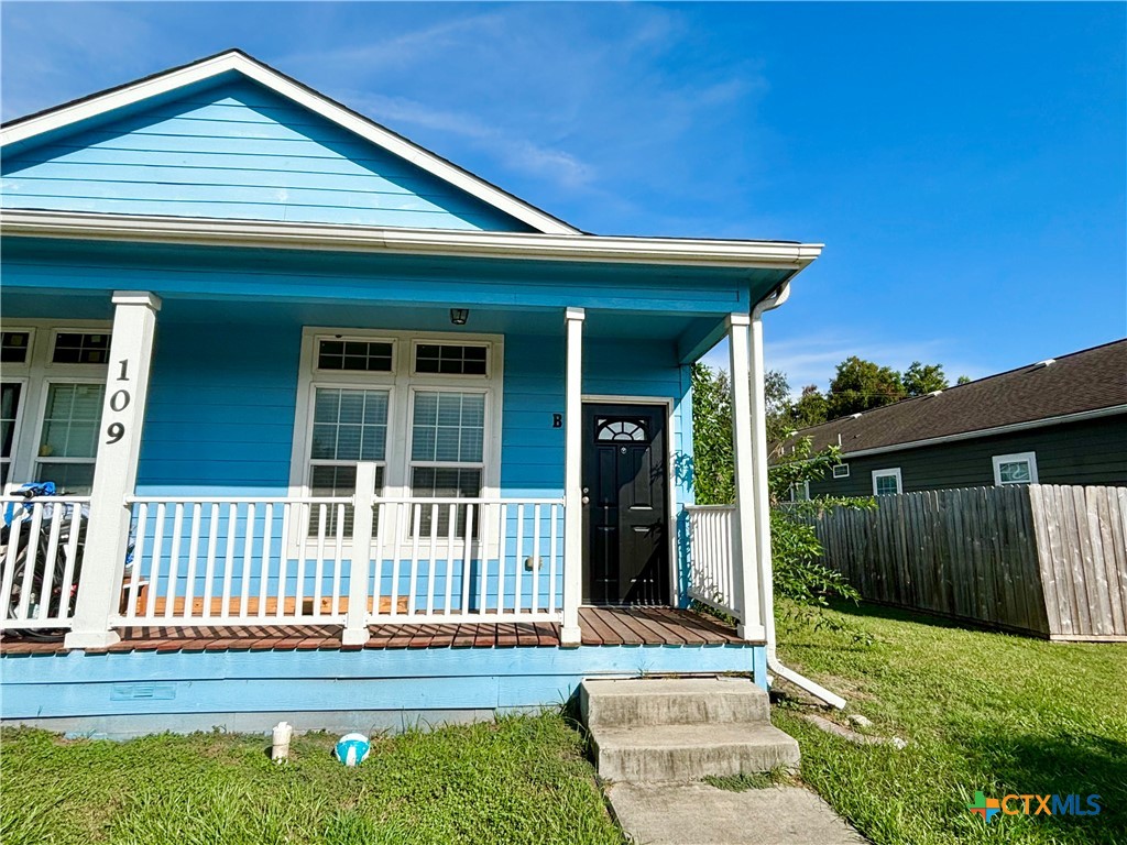 a front view of a house with porch