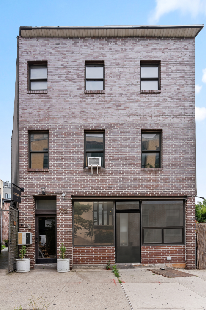 a building with four windows