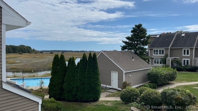 a aerial view of a house