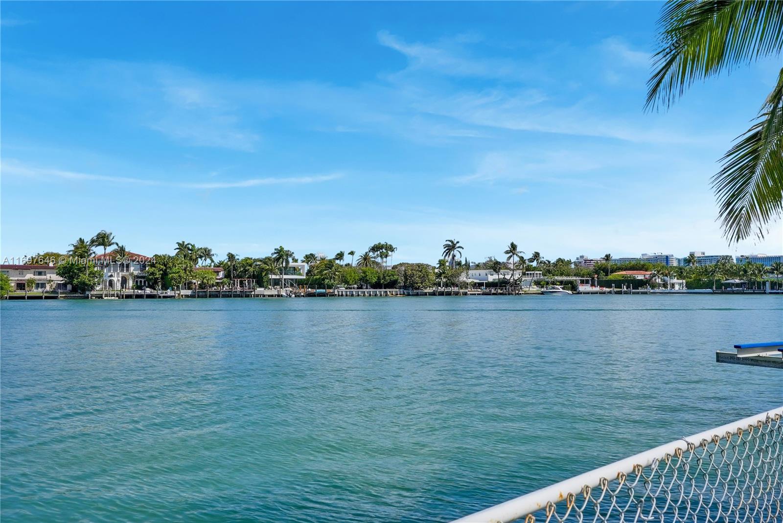 a view of an ocean with a lake