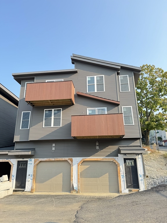 a house view with a outdoor space