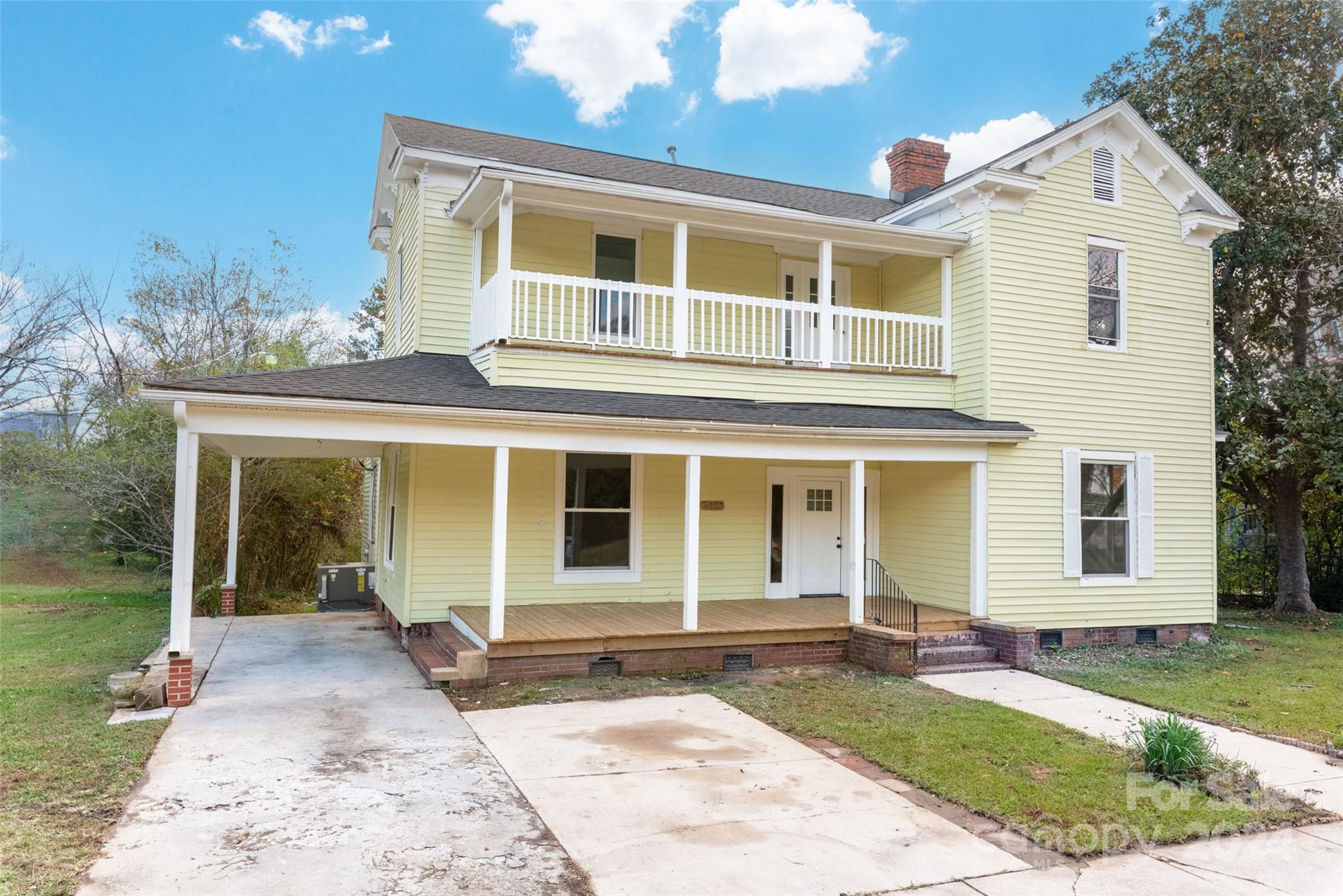 front view of a house