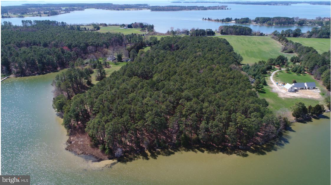 an aerial view of a houses with outdoor space and lake view