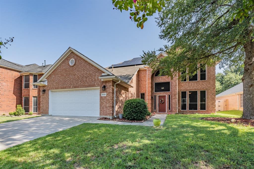 front view of house with a yard