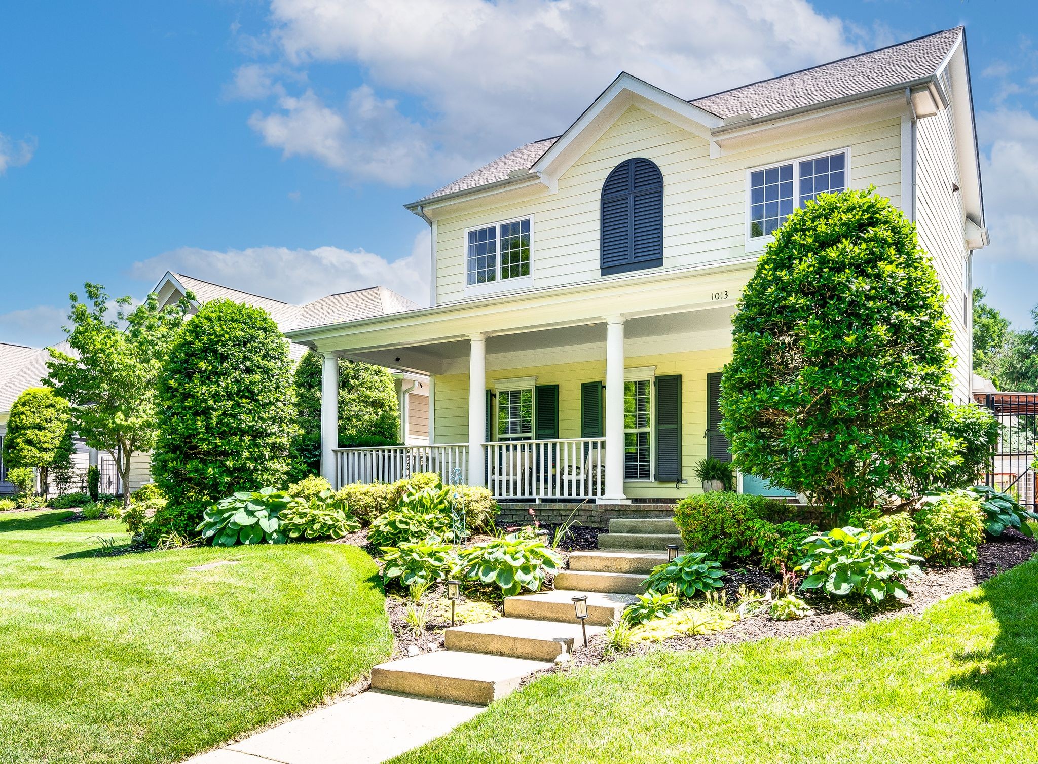 front view of a house