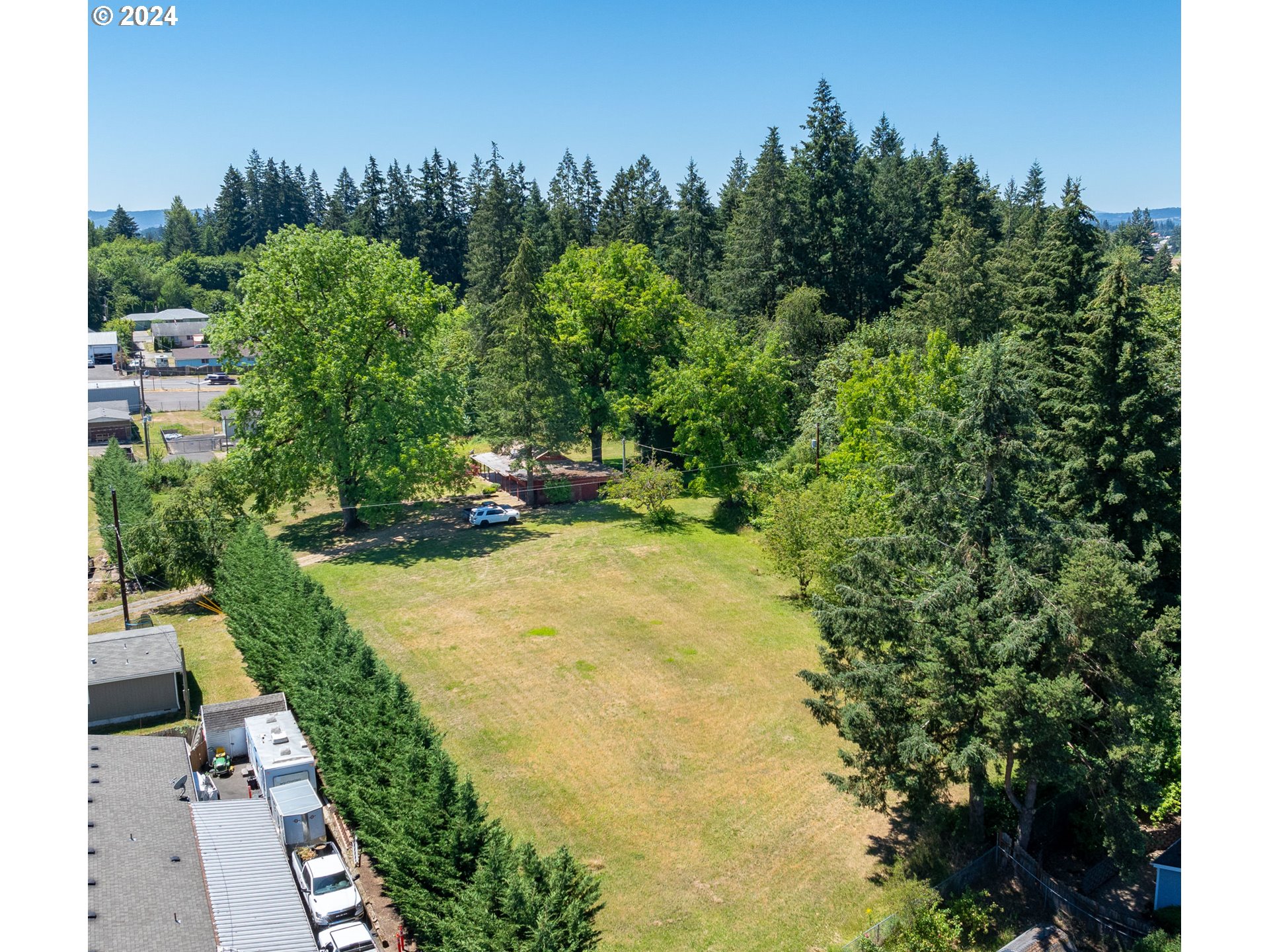 a view of outdoor space and yard