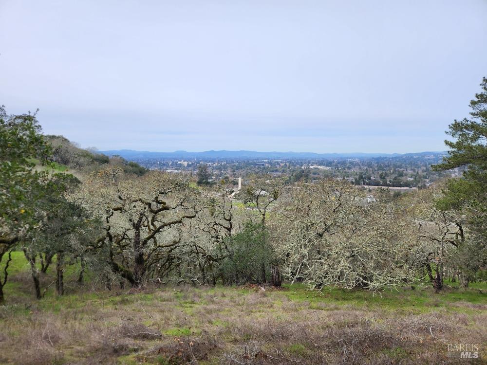 an aerial view of mountain