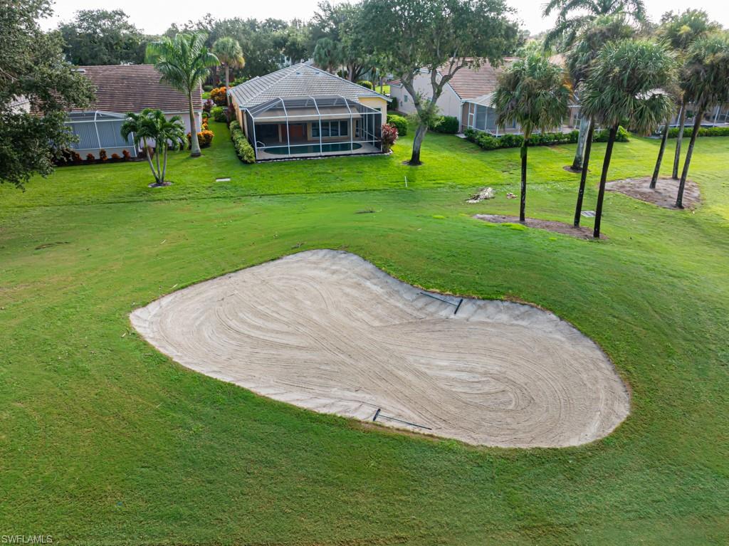 View of Golf Course and rear of home