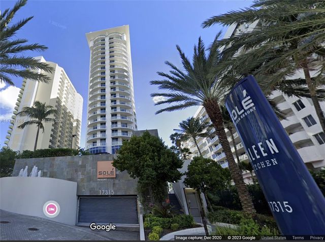 $599,000 | 17315 Collins Avenue, Unit 1904 | Sunny Isles Beach