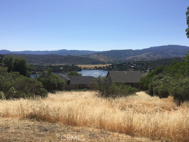 a view of lake with mountain