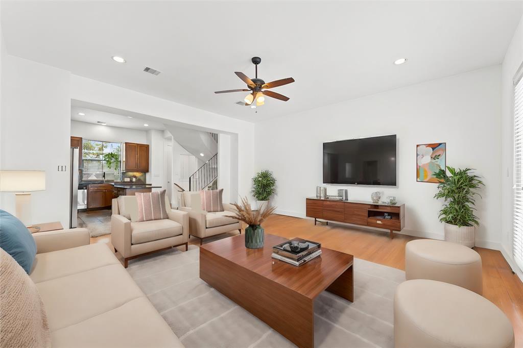 Expansive layout with seamless flow. (virtually staged)