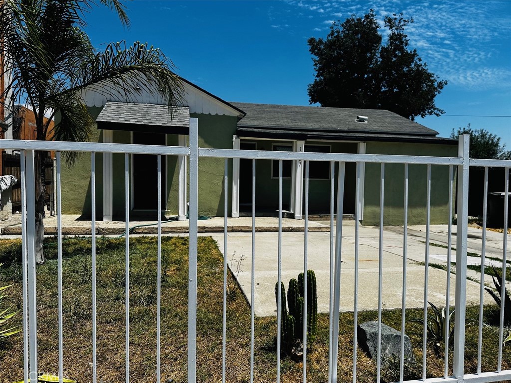 a view of a house with a window