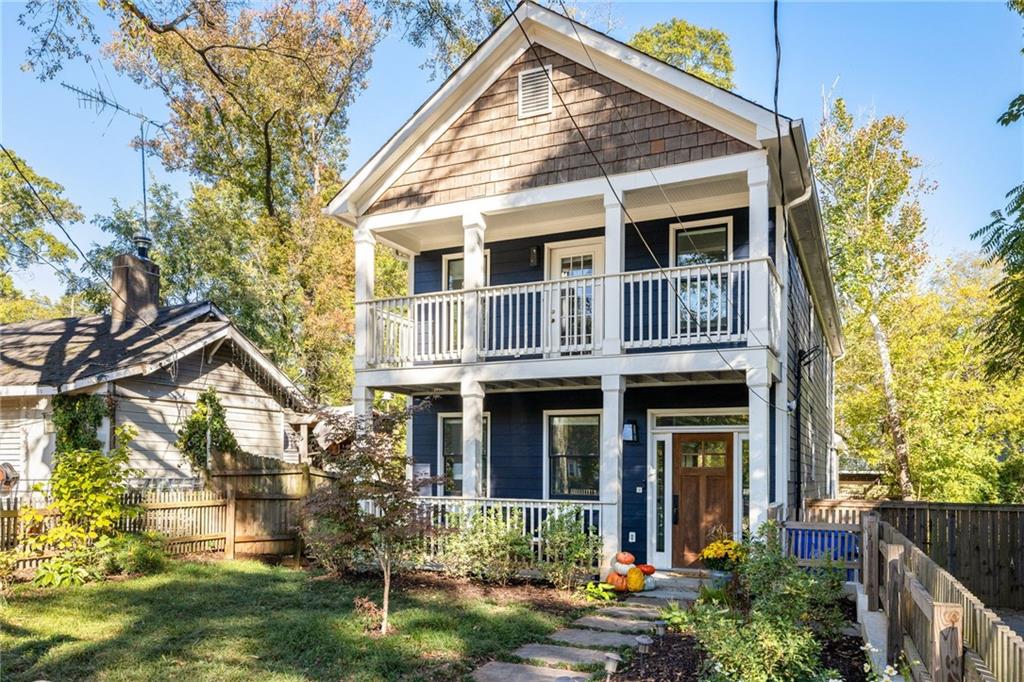 front view of house with a yard