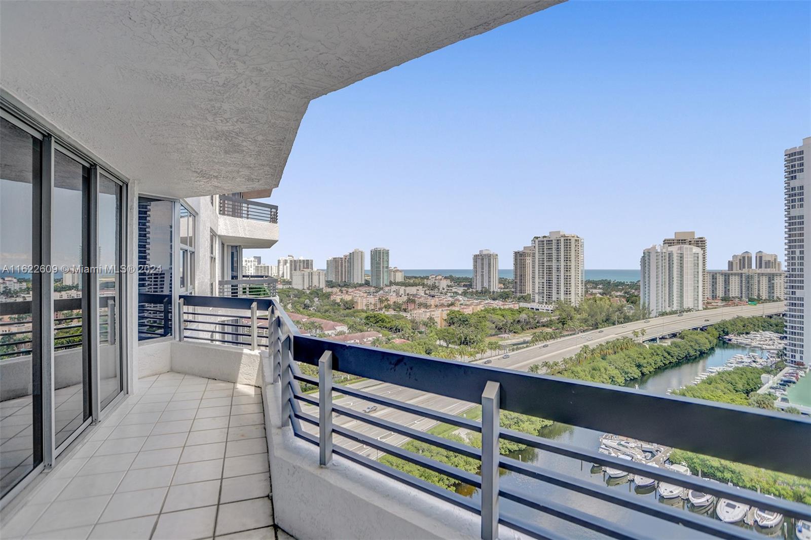 a view of outdoor space with city view