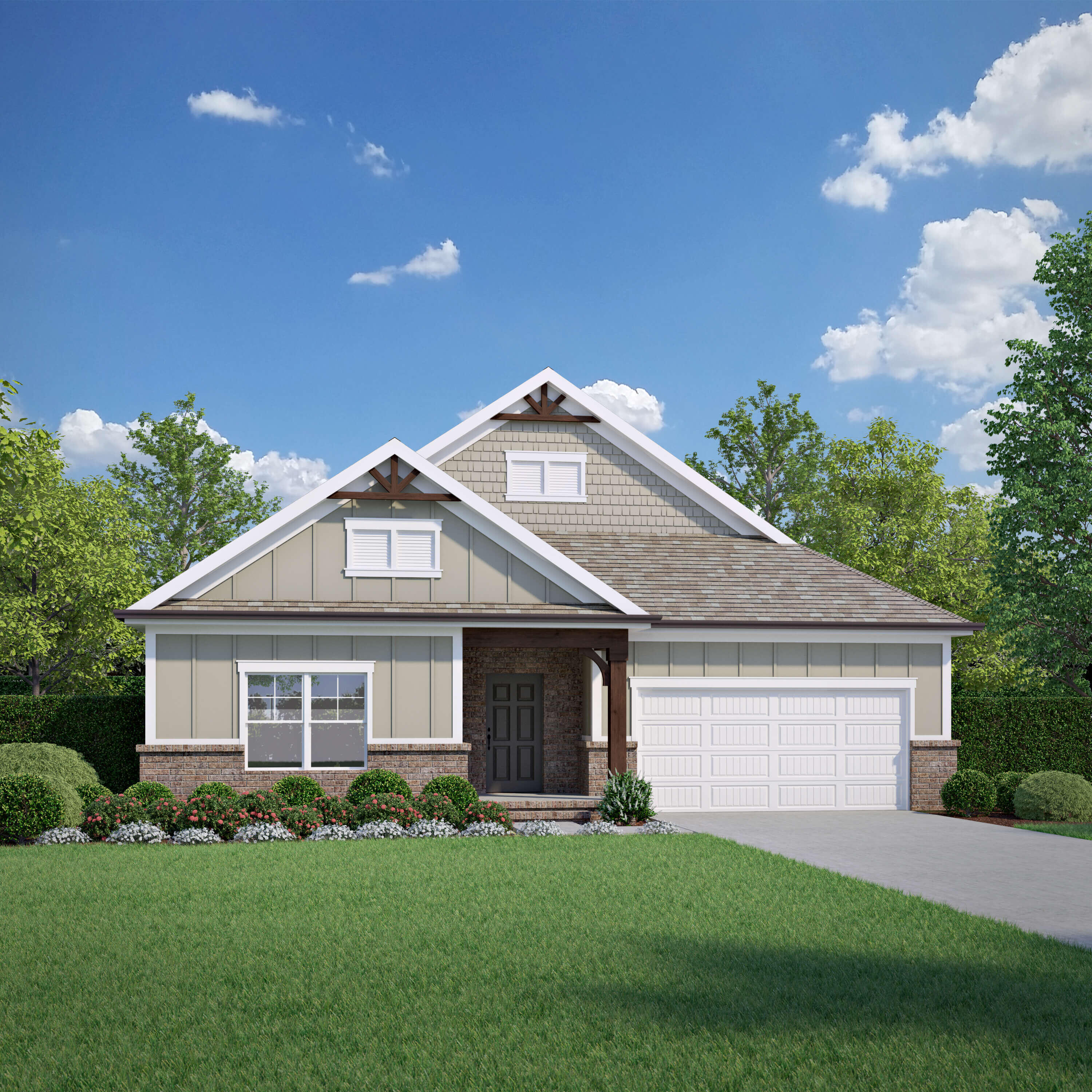 Belvoir Home Plan Rendering