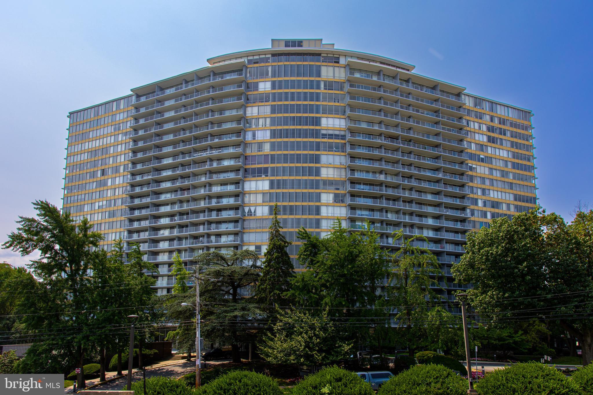 a front view of a building