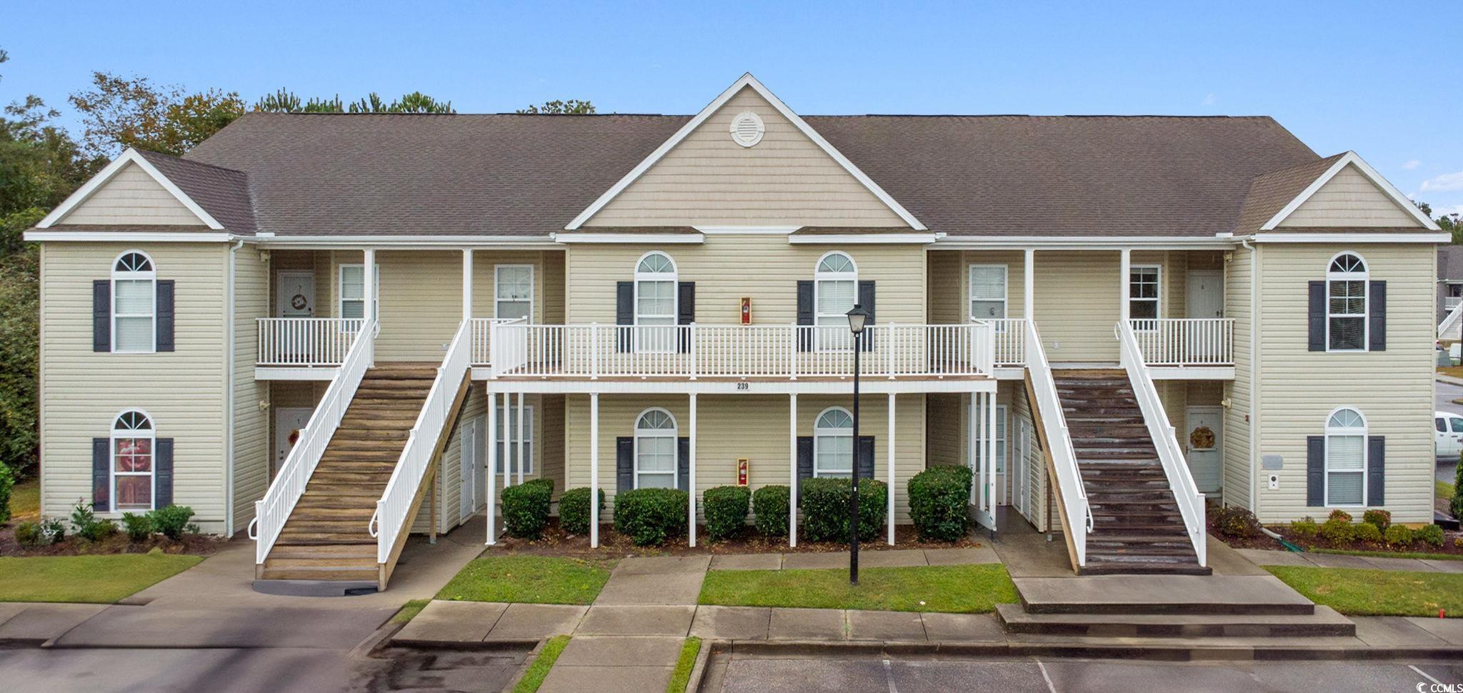 View of front facade featuring a porch