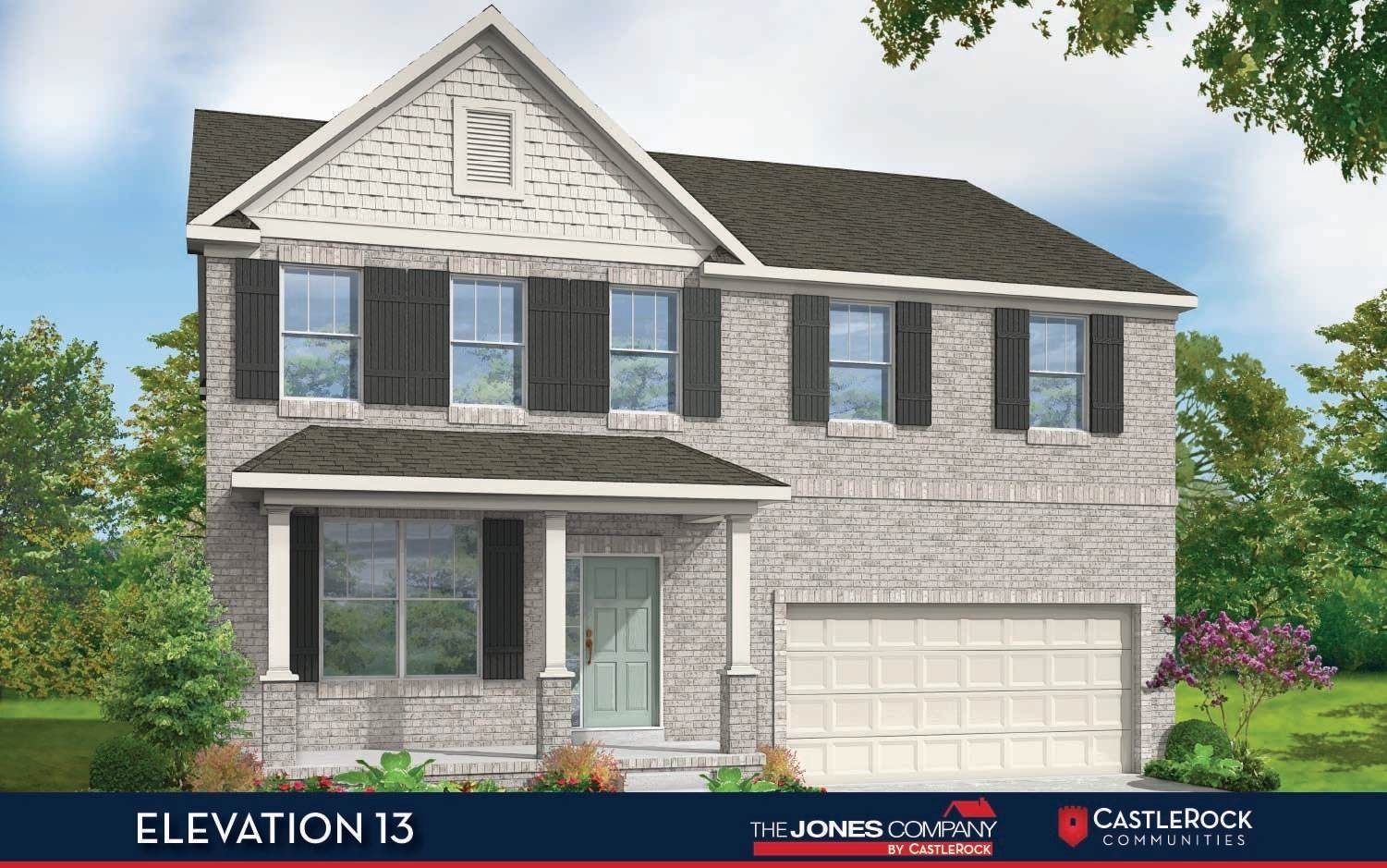 Stamford Elevation 13. Photo is a rendering. Not actual home.