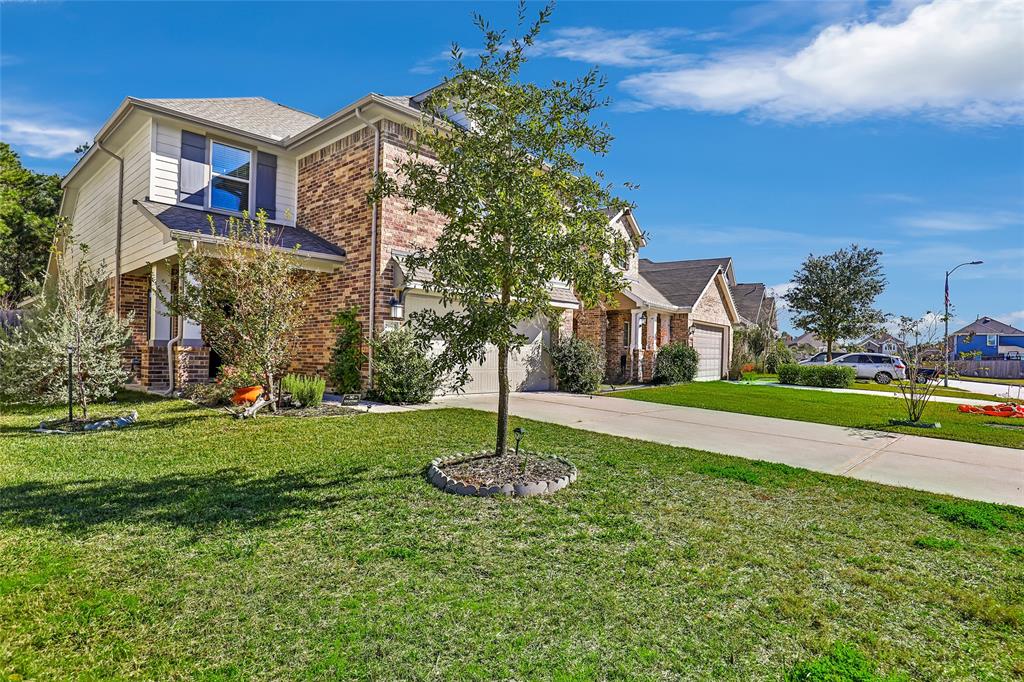 a house with garden in front of it