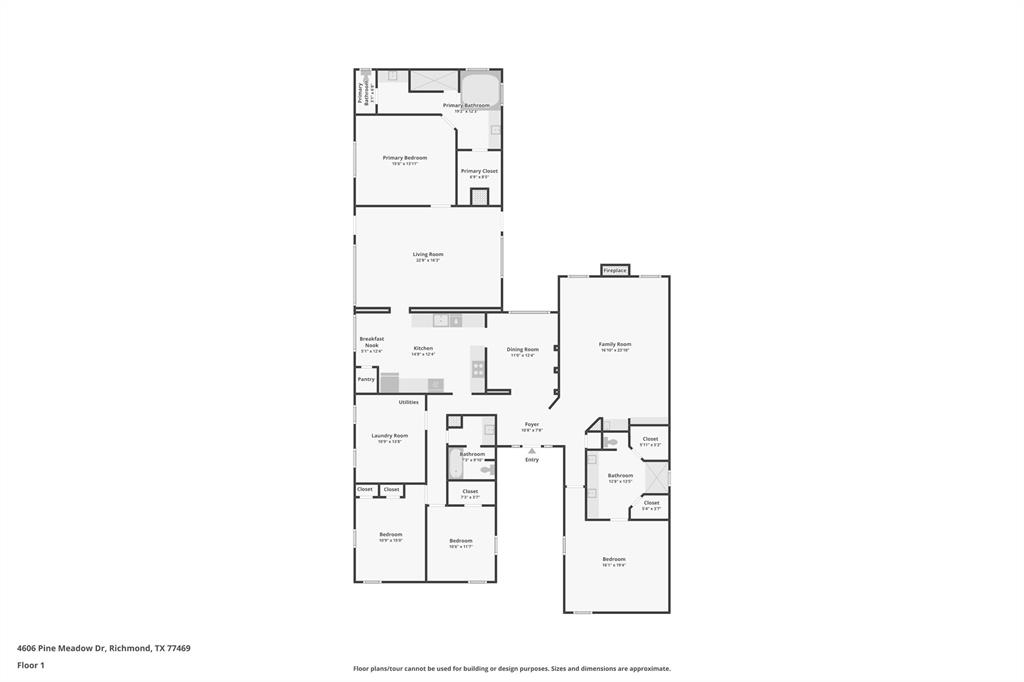 a picture of a floor plan