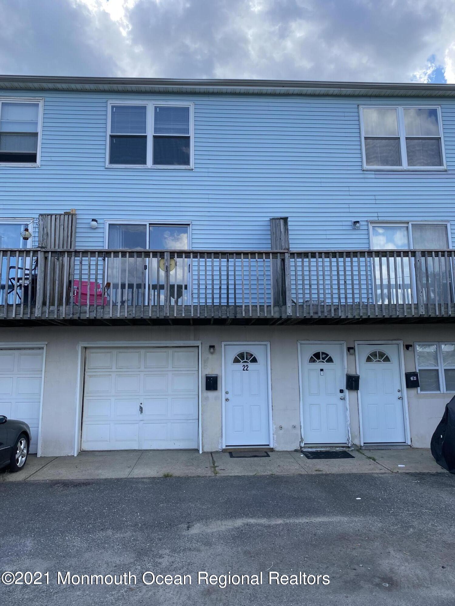 a view of a car garage