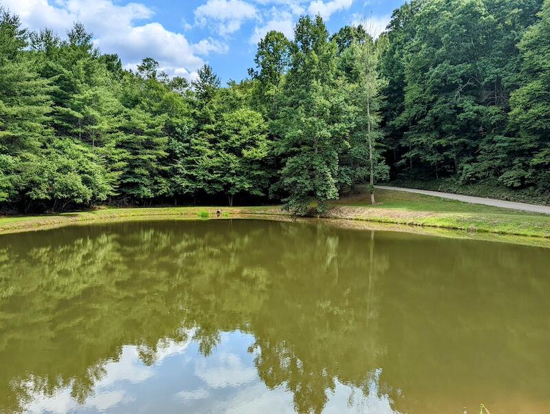 a view of a lake view