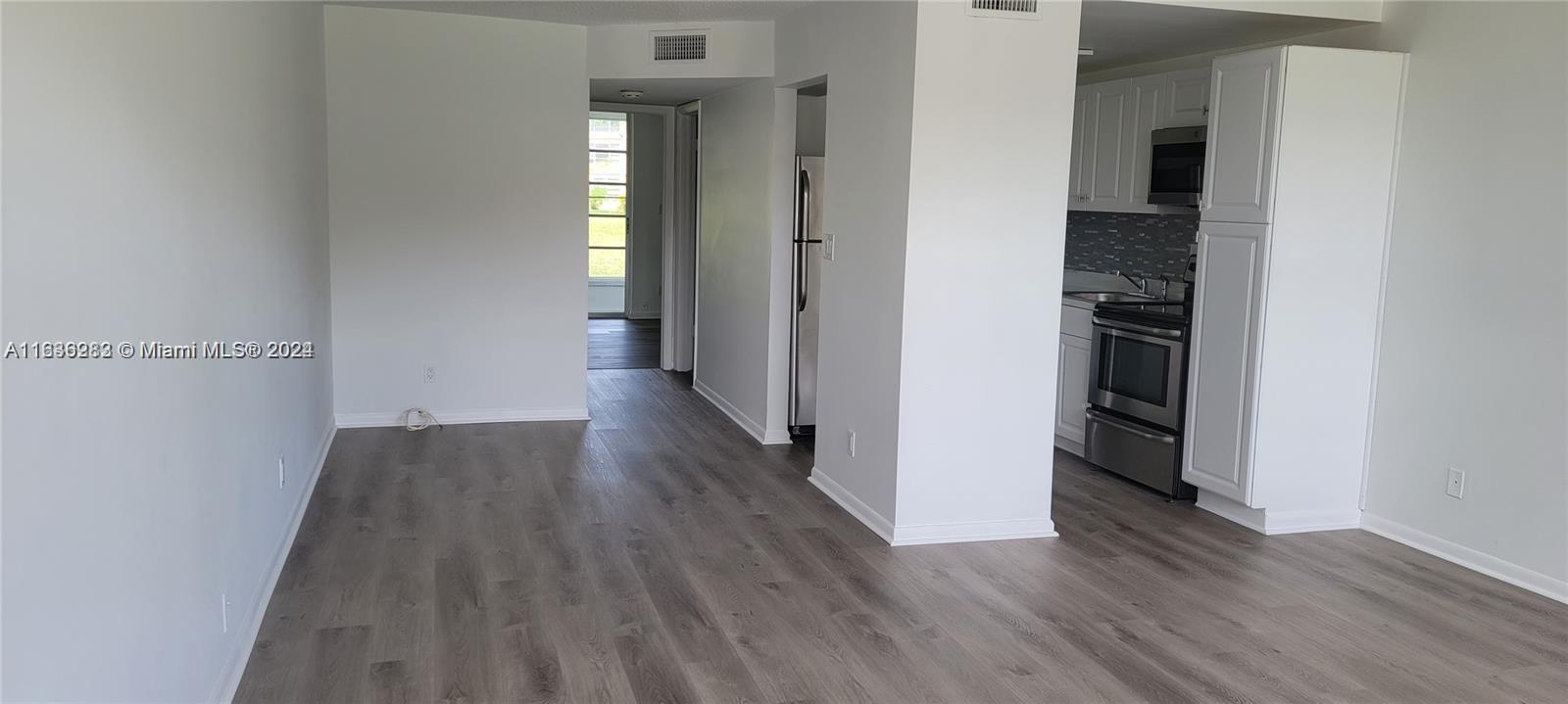 wooden floor in a gallery