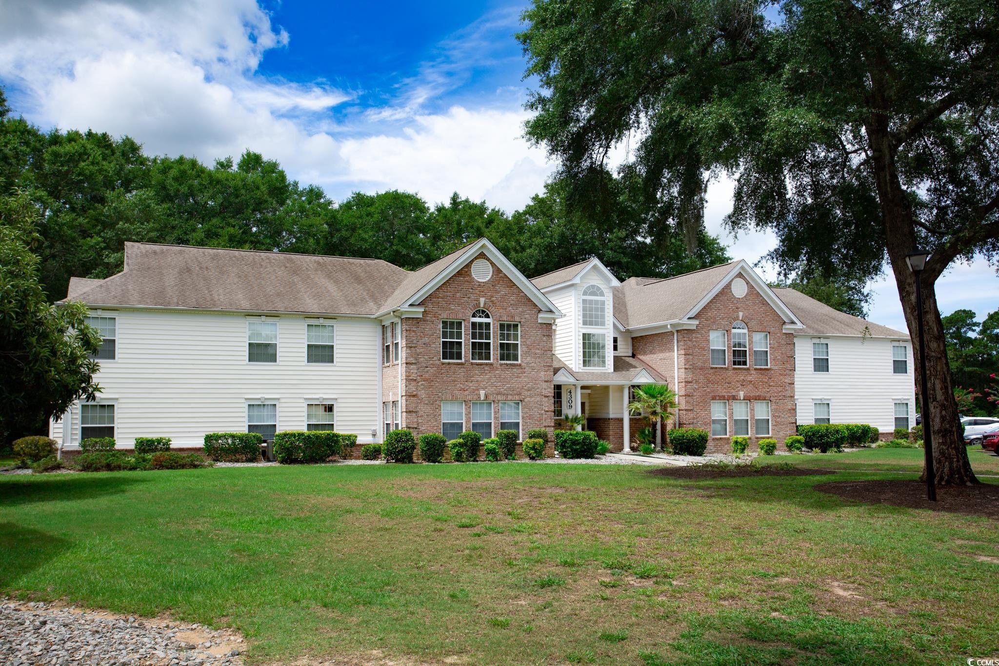 View of front of home with a front yard