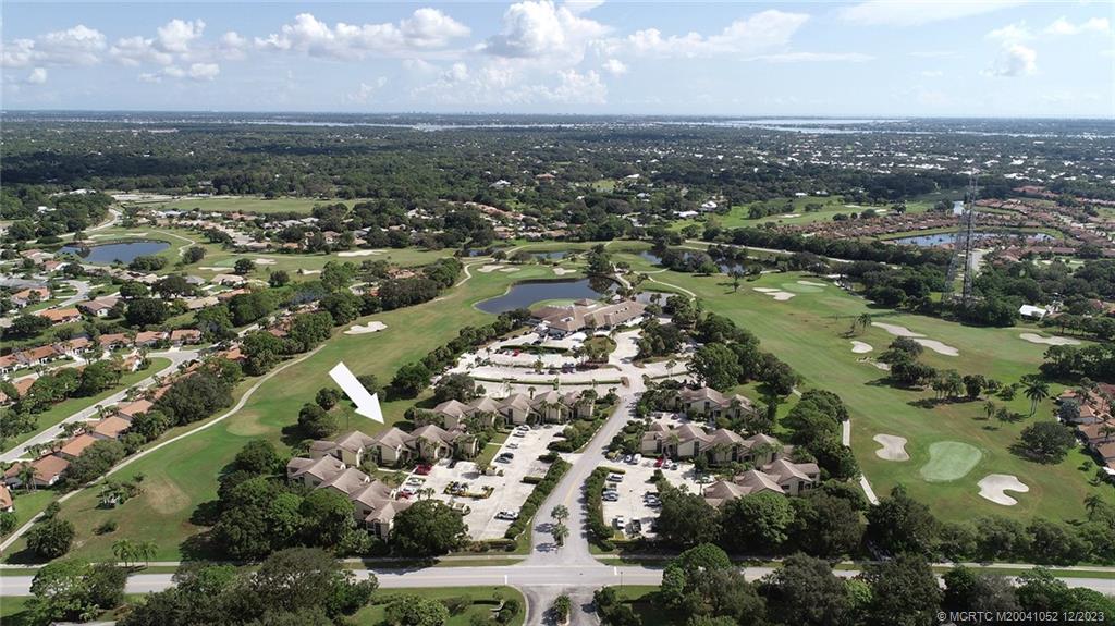 an aerial view of a city with lots of residential buildings