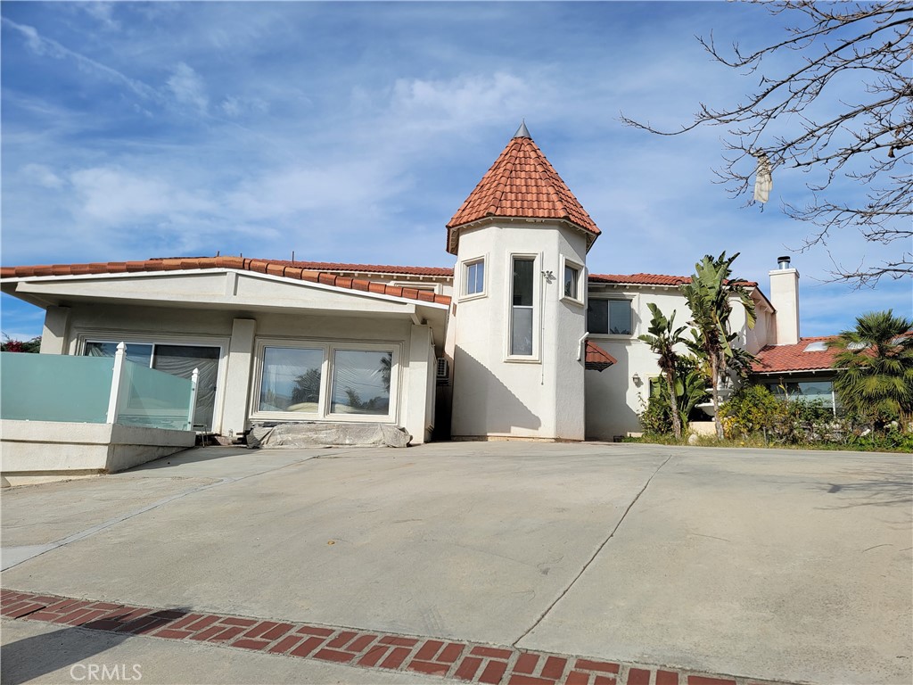 a front view of a building with entryway