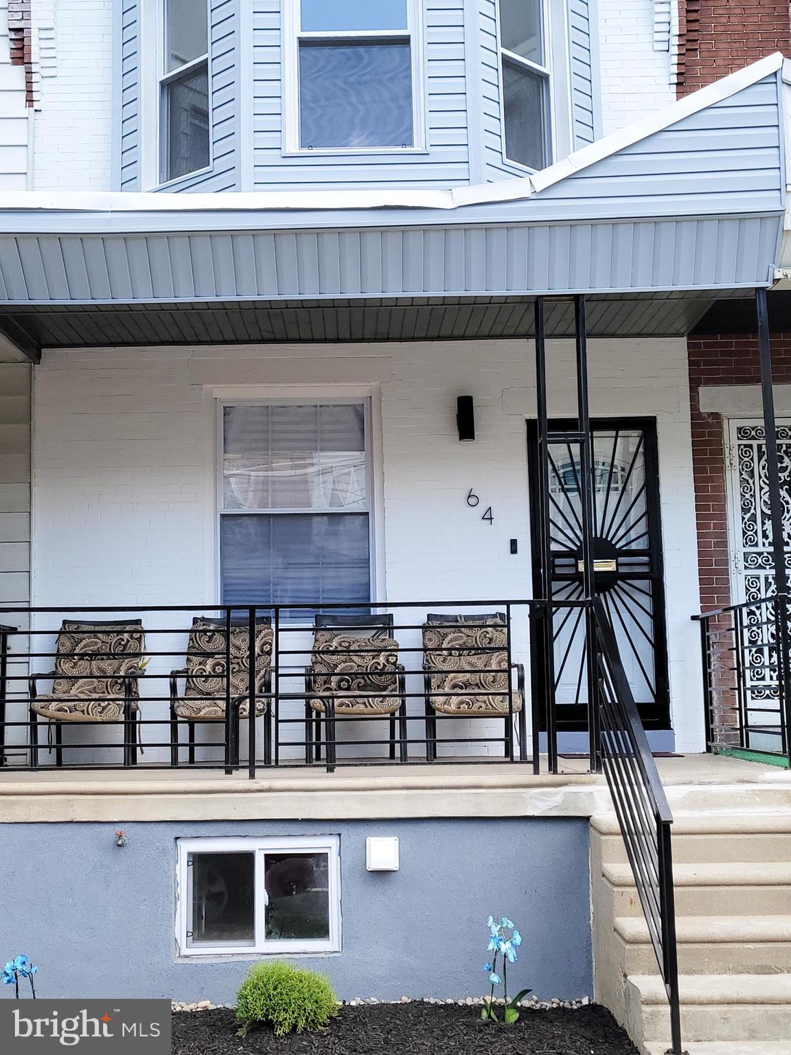 a view of front door and small space