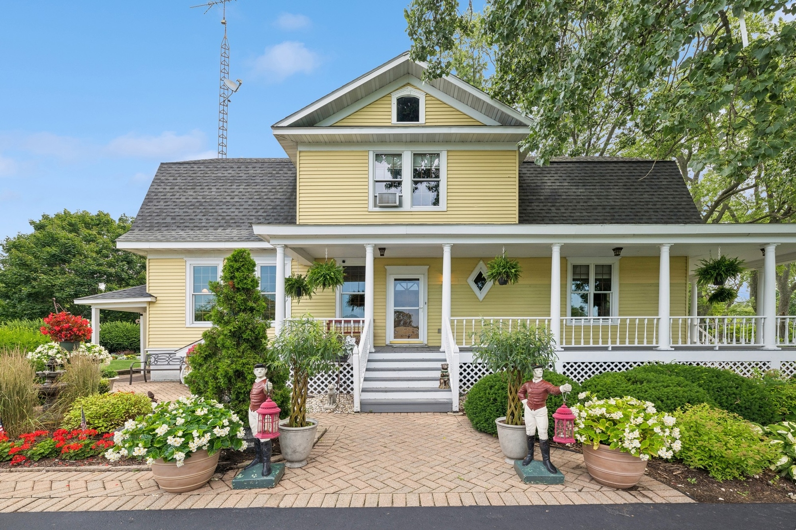 front view of a house