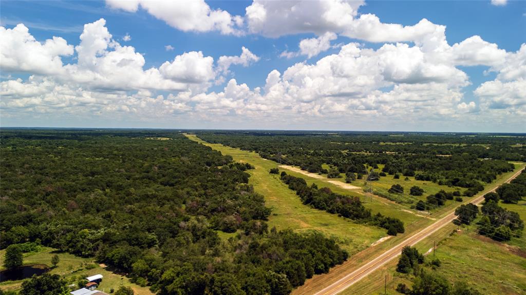 a view of a city with lots of trees