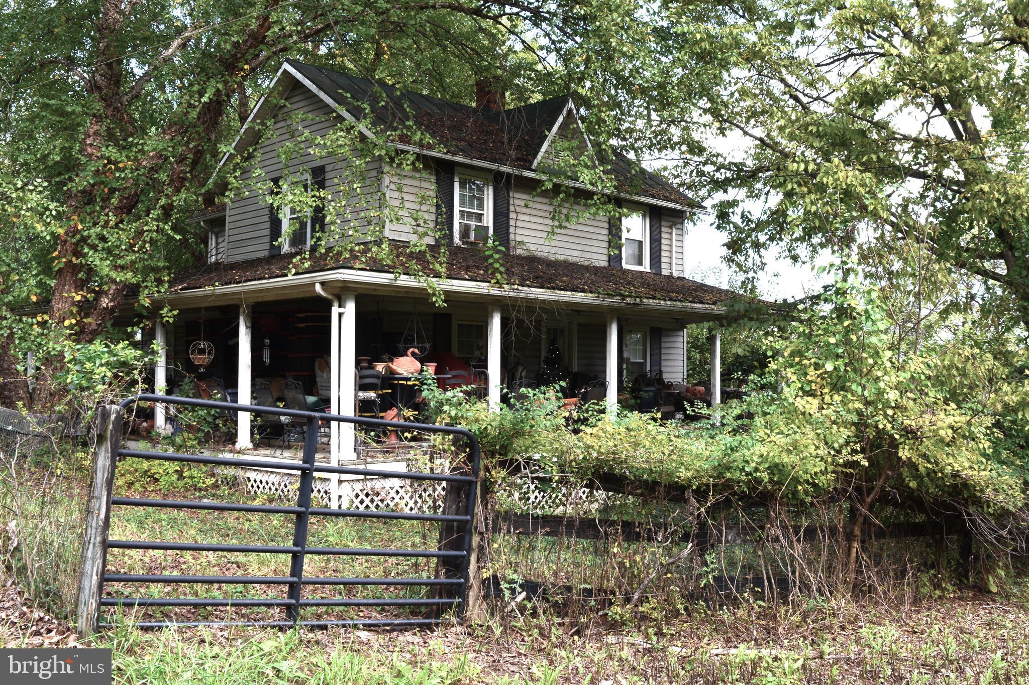 front view of a house with a porch