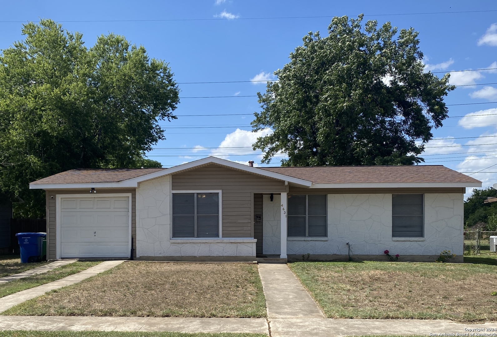 front view of a house