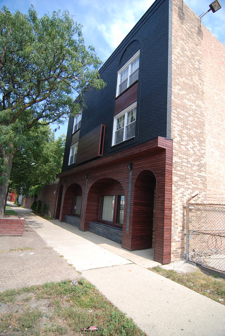 a view of a house with a balcony