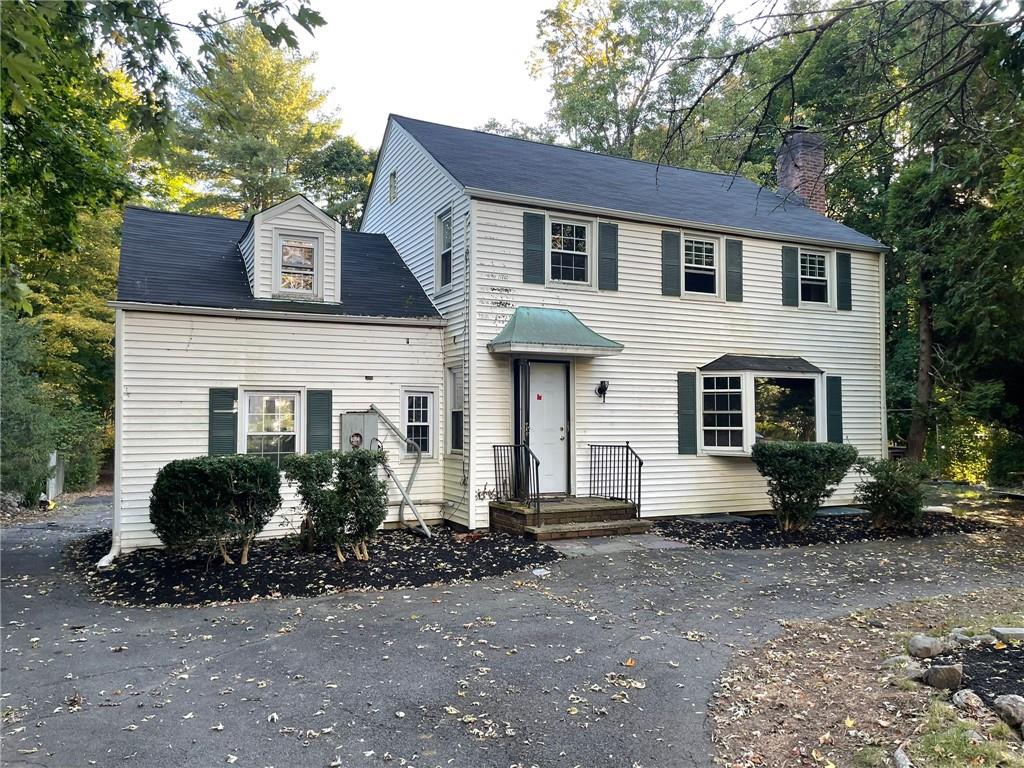 View of colonial inspired home